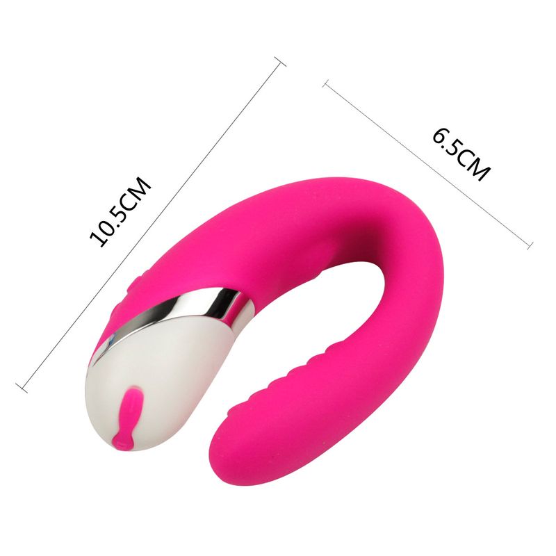 Vibratore sessuale stimolatore clitorideo con telecomando wireless impermeabile per donne, con ricarica USB, messaggio punto G._voghion.com