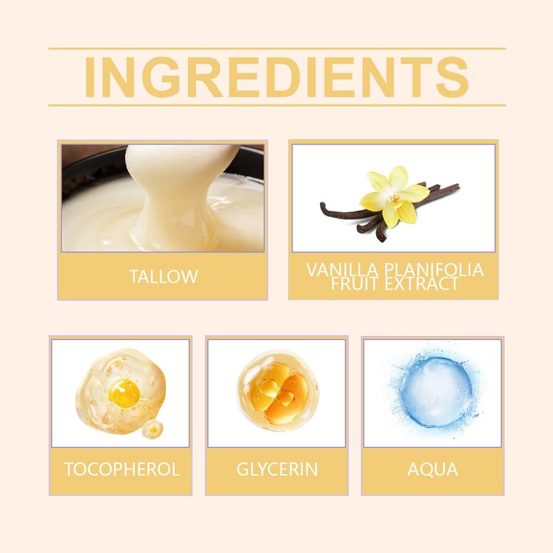 Crème pour la peau au beurre nourri à l'herbe, hydratante et nourrissante pour la peau_voghion.com