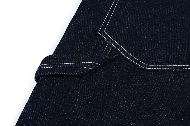 Herre vintage stripete denimjumpsuit_voghion.com
