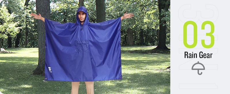 Storm Proof SaphiRose Rain Jacket - Double Layer Unisex_voghion.com