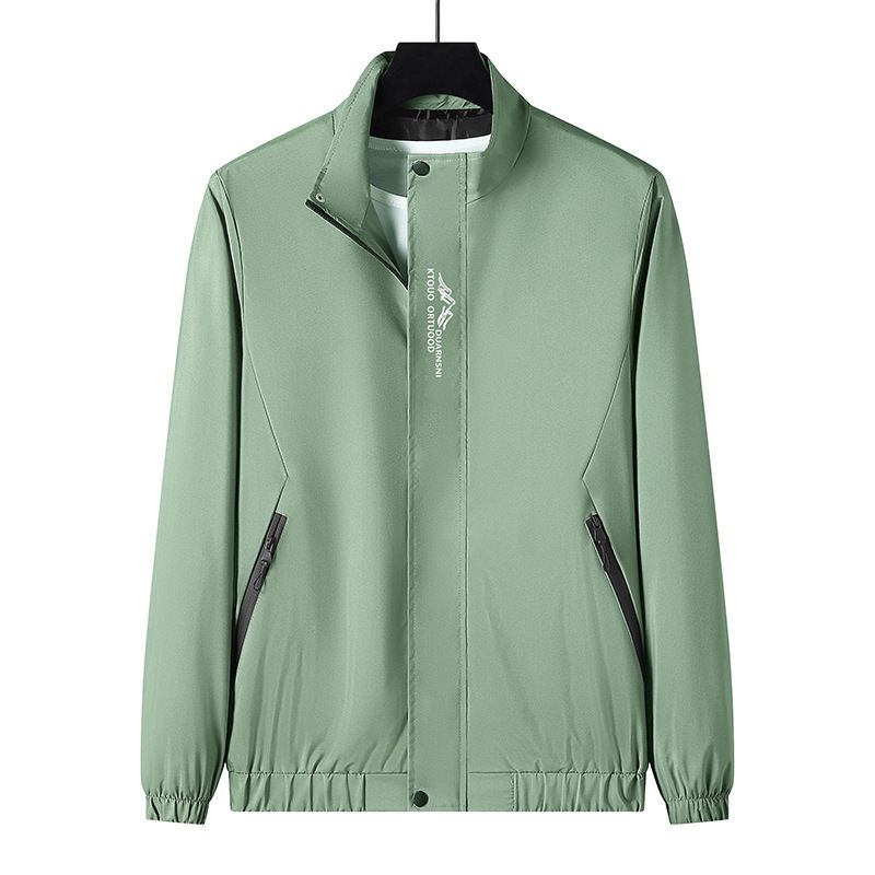 2024 Frühling und dünne Berg Stil Casual Jacke wasserdicht winddicht Sport Herren Herbst Mantel_voghion.com