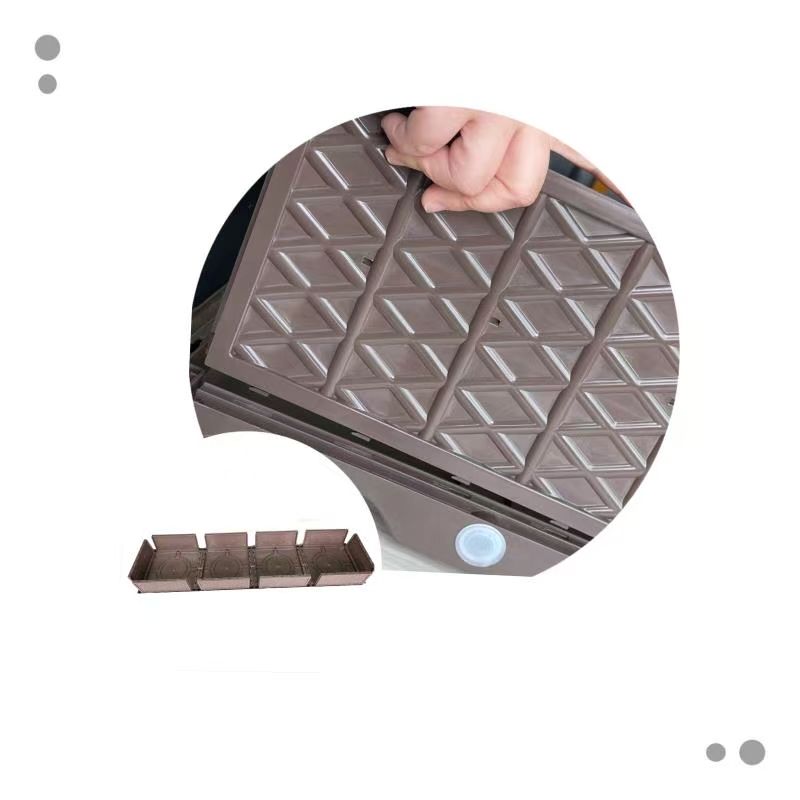 Indoor And Outdoor Rectangular Plastic Planting Box; Planting Kit For Fresh Vegetables, Herbs, Flowers, And Succulents; Brown_voghion.com