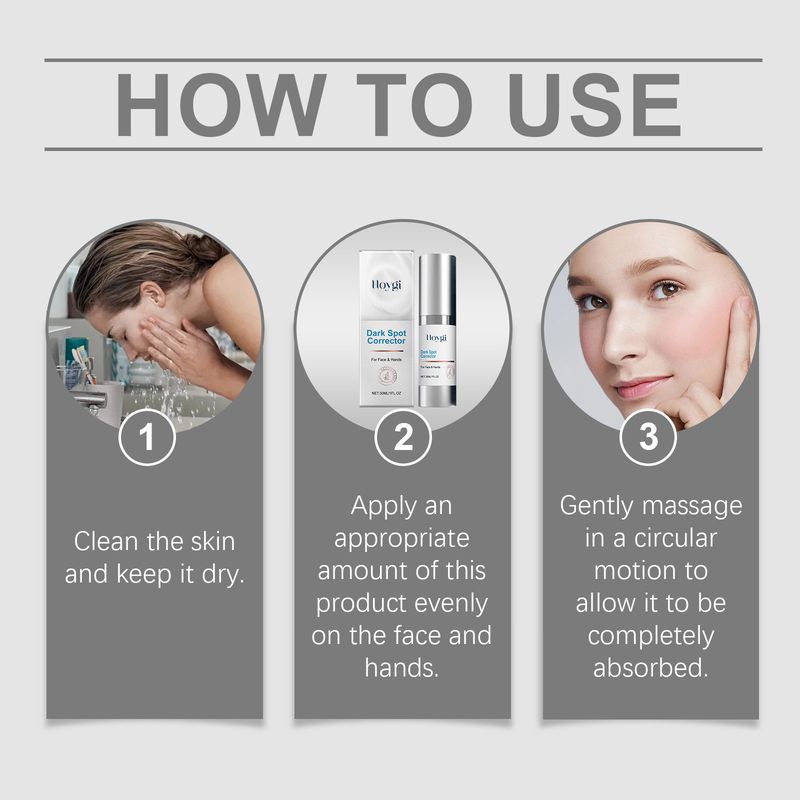 HOYGI Dark Facial Moisturizing And Hydrating Apply Skin Spot Care Lotion_voghion.com