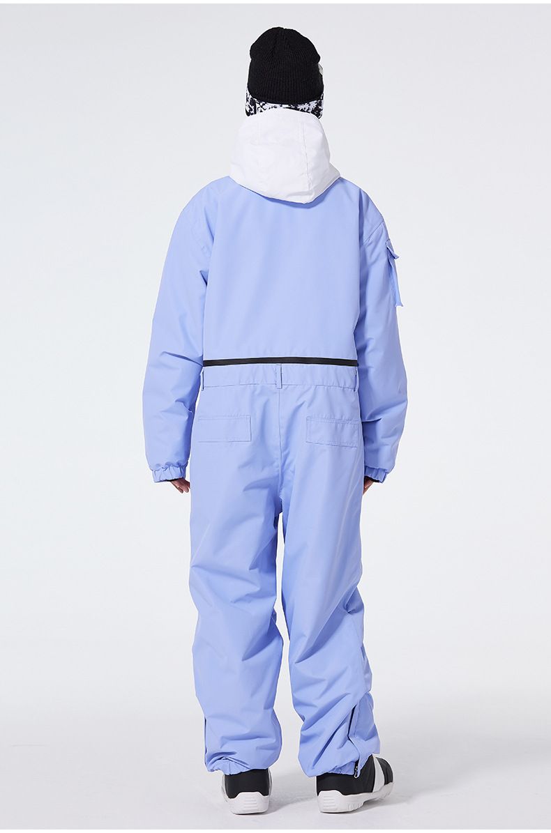 Unisex Winter Snowsuit - Waterproof & Windproof Ski Jumpsuit For Men & Women - Thermal Insulated One-Piece Snowboarding Suit With Breathable Fabric_voghion.com