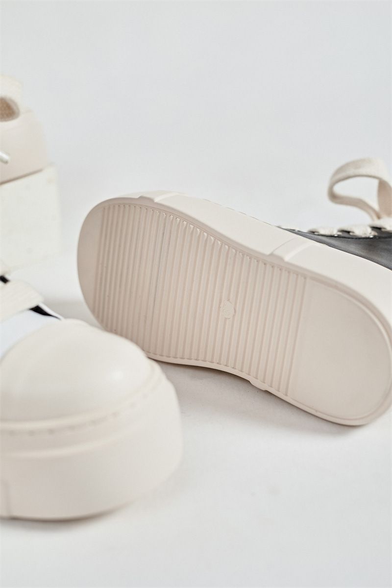 Herrskor Stor storlek Damskor Skor Par High Top Sneakers Supply All Match Tjock botten förhöjning Herrskor_voghion.com