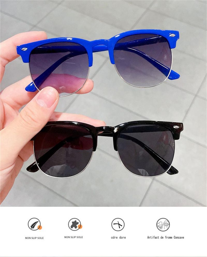 Niños resistentes a los rayos UV y gafas de sol de moda para niñas_voghion.com