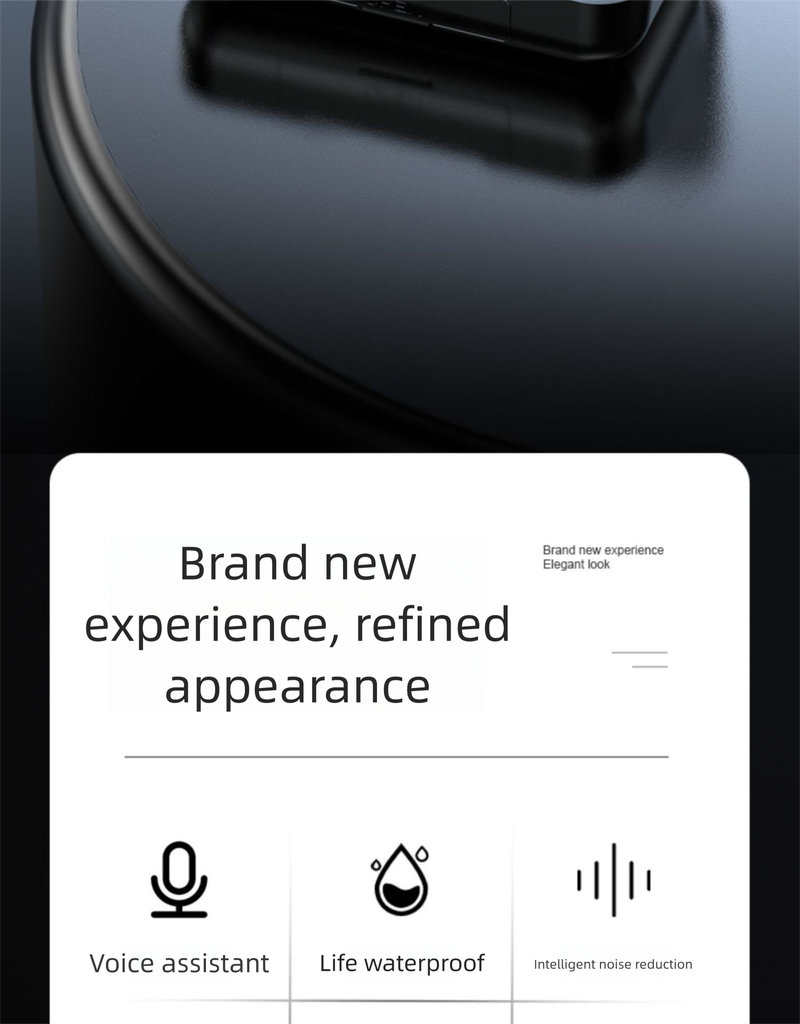 New Private Model F9-5C Wireless Bluetooth Earphones TWS In-Ear Gaming 5.2 Digital Display Dual Ear_voghion.com