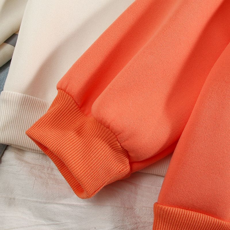 Abbigliamento donna autunno inverno 2025 Genshin Impact Hu Tao Anime giapponese Nuova felpa con cappuccio stampata a blocchi di colore a maniche lunghe_voghion.com