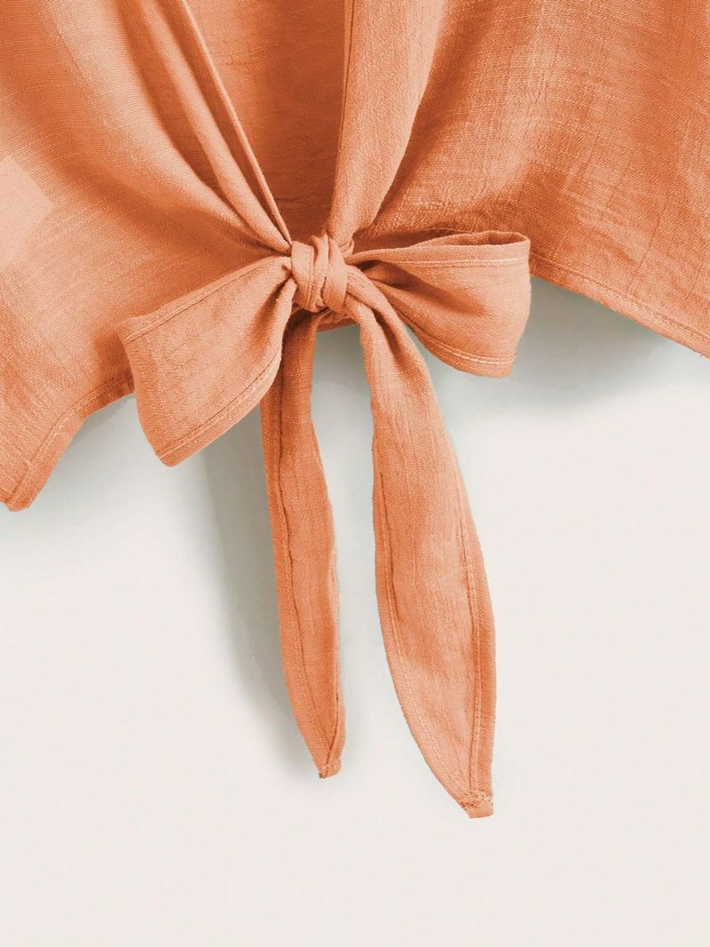2024 Cover-Up Solid Color Bikini Beach Shirt For Women_voghion.com