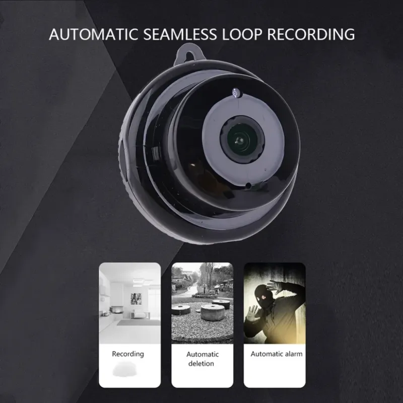V380 Pro FULL HD 1080p MINI-kamera WIFI Smart Home Security Beskyttelse IP Nattsyn Videokameraer Bærbar Overvåking_voghion.com