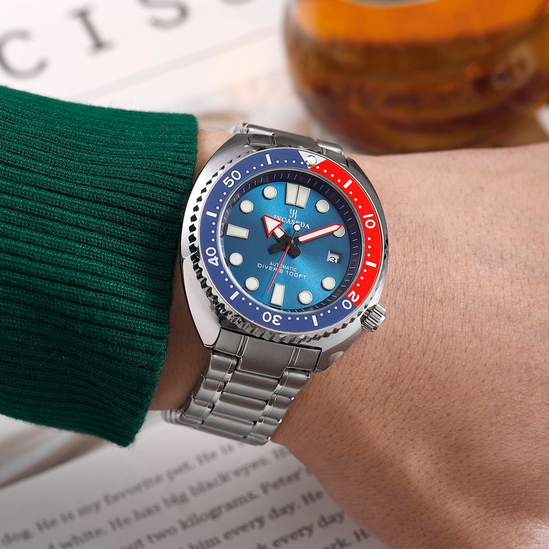 2025new Genuine INCASEDA Automatic Mechanical Male And Female Same Brand Luminous Mechanical Watch With Calendar_voghion.com