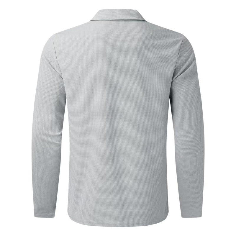 Summer long sleeved pants two-piece sports casual men's set_voghion.com