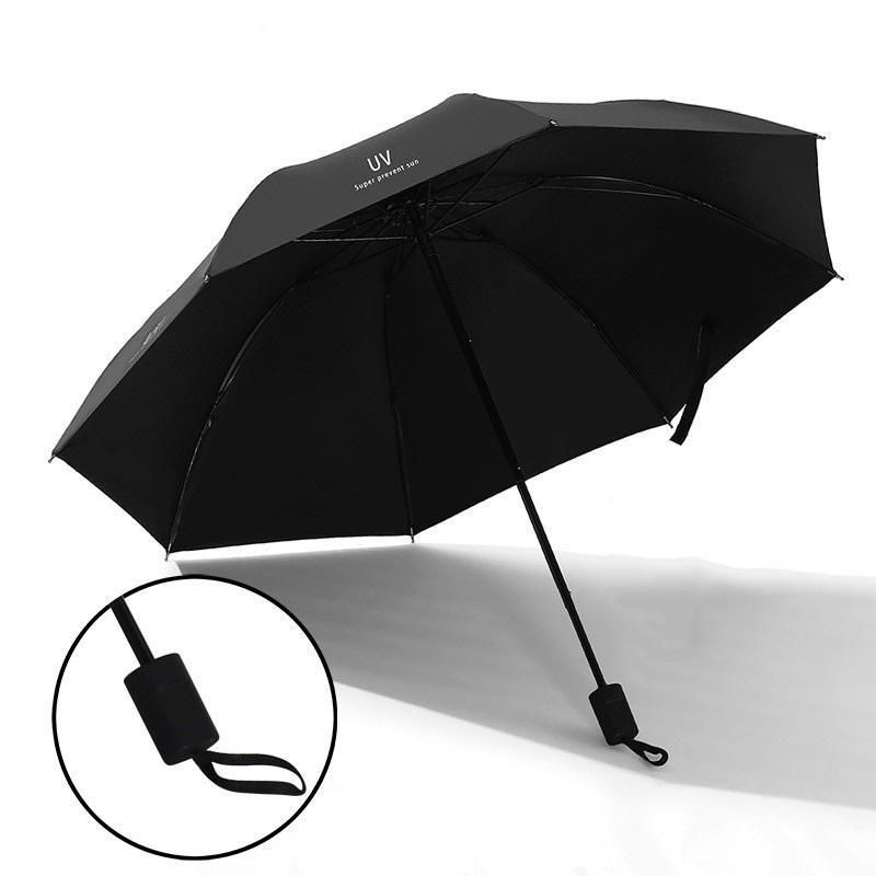 Automatic Folding Umbrella UV Windproof Auto Open Close One Handed Foldable Umbrella Portable Windproof Rain Umbrella_voghion.com
