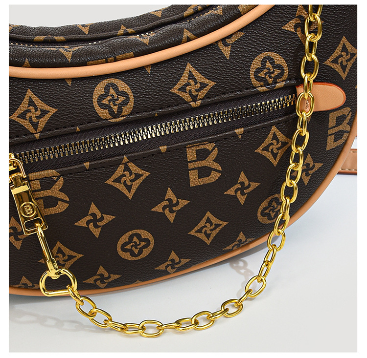 Borsa a tracolla Catena di alta qualità Borsa ascellare casual 2023 Nuova borsa a tracolla di lusso Borsa a mezzaluna versatile Borsa da donna_voghion.com