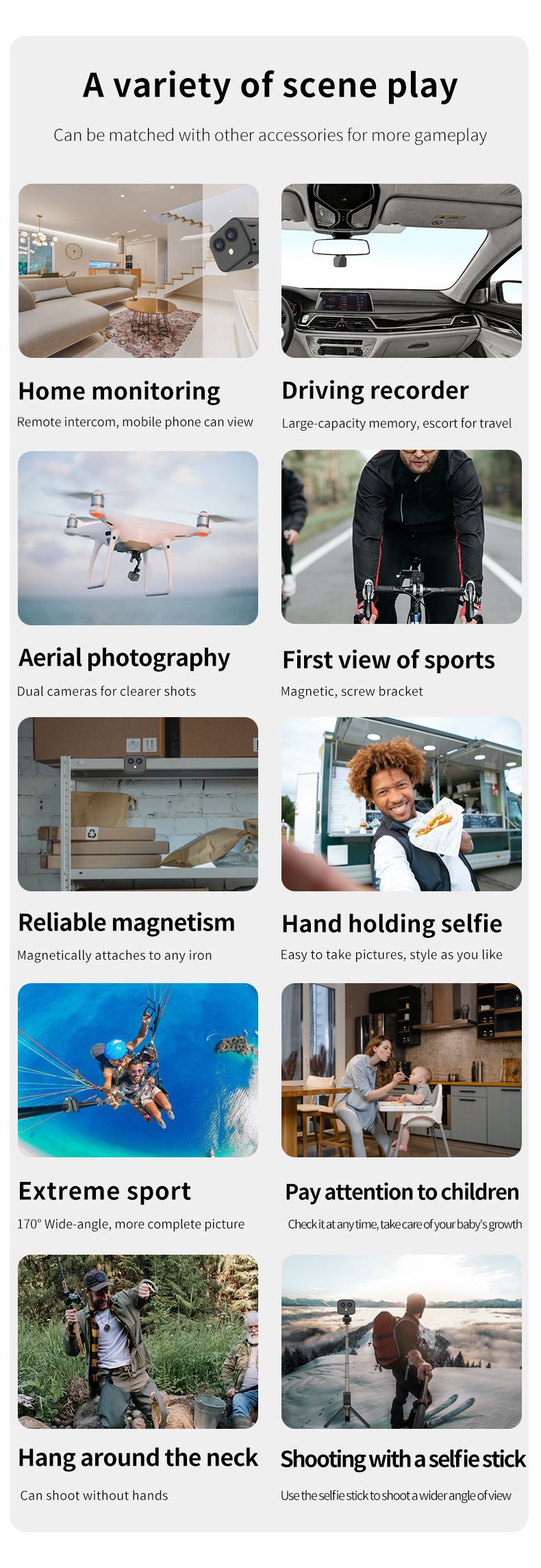Nouvelle caméra de surveillance réseau D3 HD 4K à double objectif, interphone bidirectionnel sans fil pour téléphone portable_voghion.com