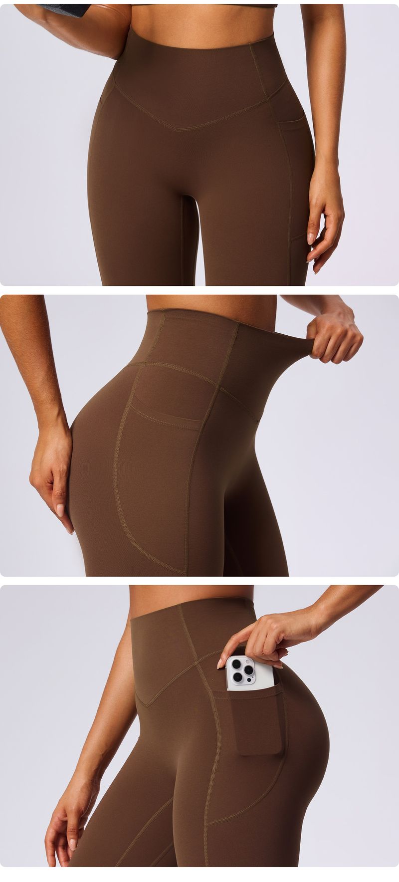 European American New Style Running Sports For Women, Body Shaping And Tummy Control Yoga Outfit, Two-Piece High_voghion.com