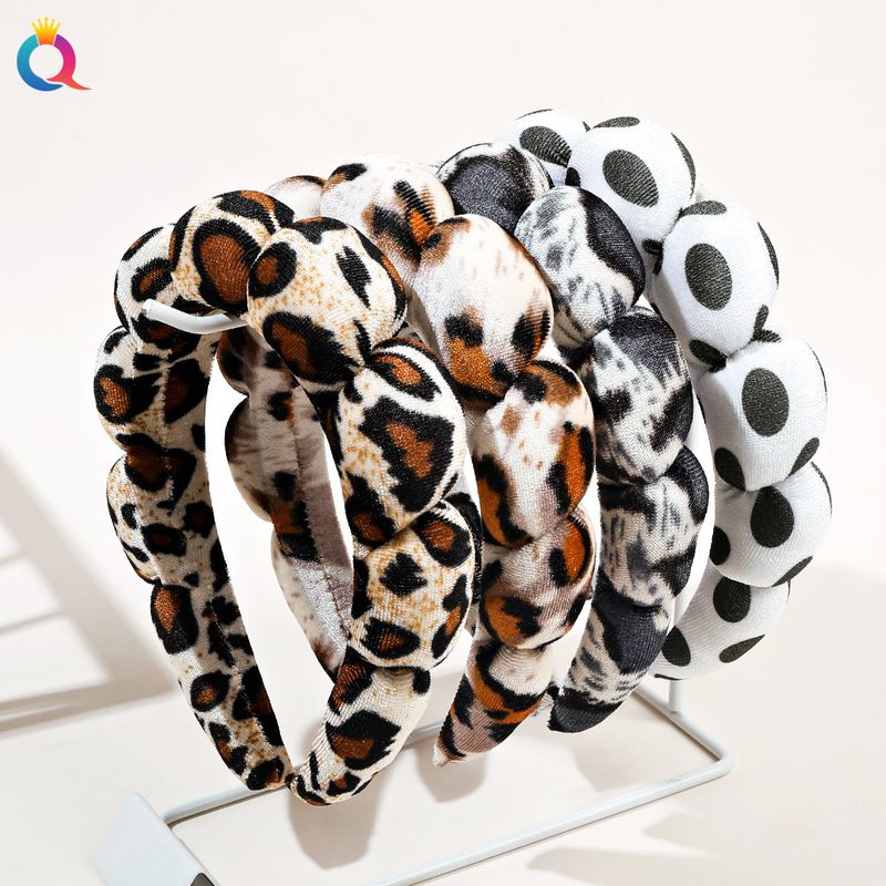 Fascia per capelli da spa - Fascia per capelli in spugna con morbida schiuma per chioma alta, trucco e cura della pelle_voghion.com