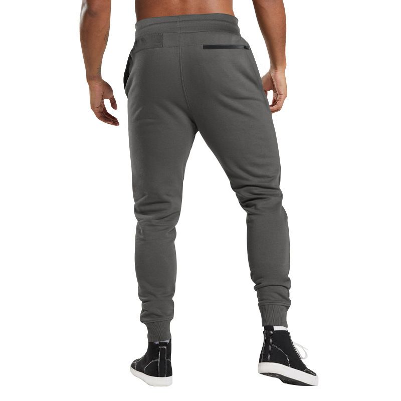 Leichte Jogginghose für Herren, atmungsaktiv, zum Wandern, Joggen, Laufen, Stretch, für Übungen und Workouts, mit Reißverschlusstasche_voghion.com