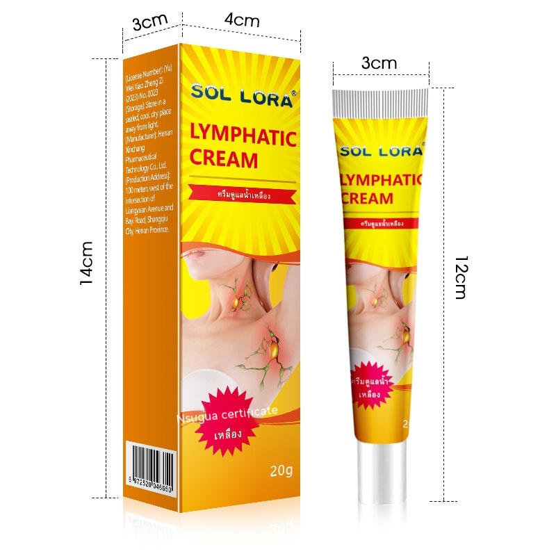 SOL LORA Lemph Cream, crema diffusa per assi e collo, crema per la cura romantica_voghion.com