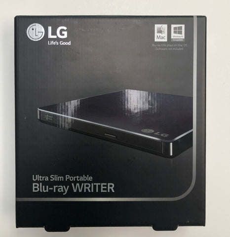 LG BP50NB40 - 8x External USB 2.0 Blu-ray Disc Double-Layer DVD±RW/CD-RW Disc Rewriter - Black (Refurbished Renewed)_voghion.com