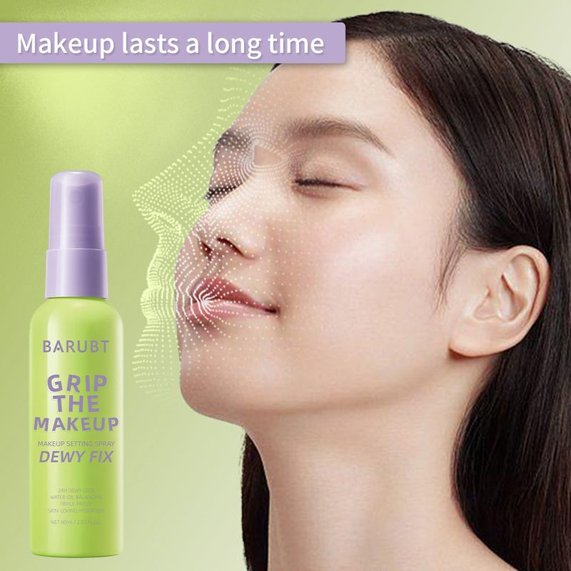 Makeup Lightweight Hydrating Long-lasting Oil Control Sweat-proof Setting Spray Natural Non-cakey_voghion.com