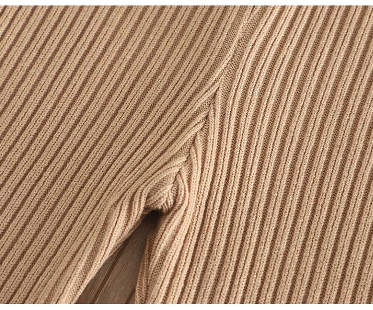 Mädchen-Set aus Strickpullover und Schlaghose – weiche Polyestermischung, koreanischer Stil, 3–8 Jahre (100–140 cm), Beige/Rot/Pink/Grün_voghion.com