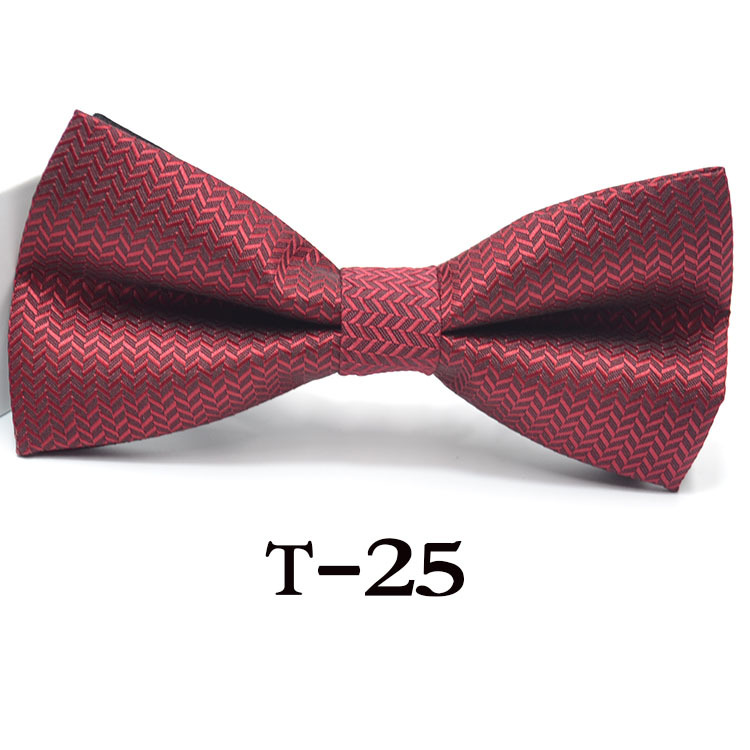 Men's Ties & Handkerchiefs business formal wear, jacquard bow tie, groom, best man, emcee, bow tie, ready stock wholesale available_voghion.com