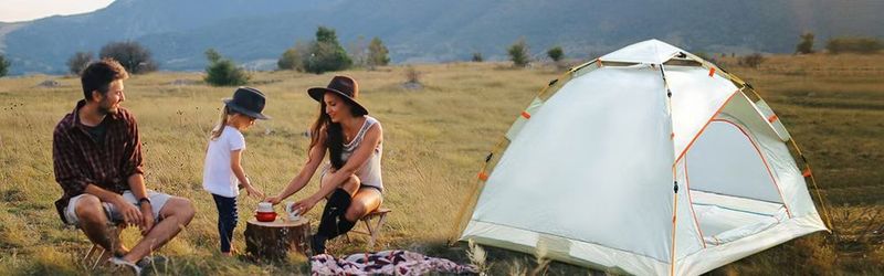 VentureGuard Deluxe: All-Weather Outdoor Tent_voghion.com
