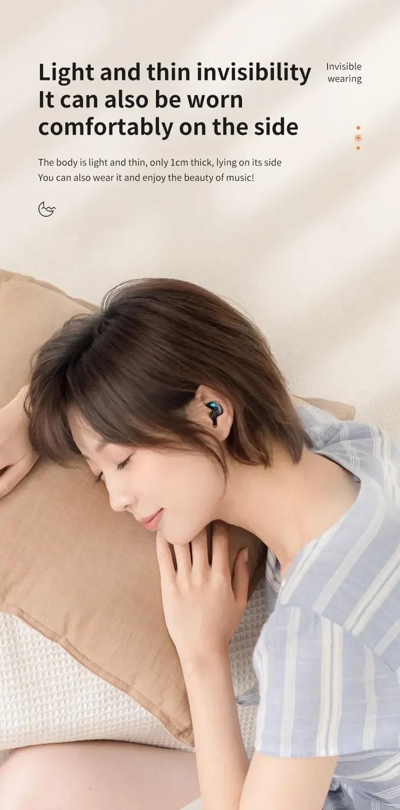X55 Wireless Headphones Ear Hooks Bluetooth Earphones Bass Noise Reduction Earbuds HiFi Stereo Headsets_voghion.com