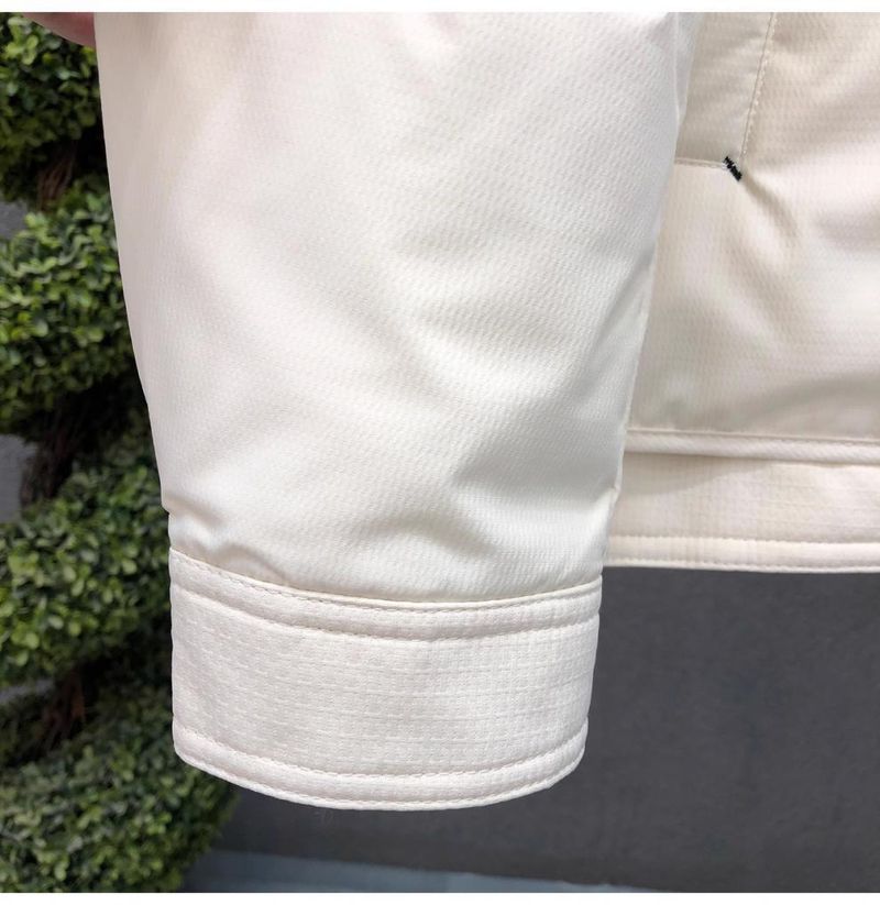 Men's Lightweight Winter Puffer Jacket With Notched Lapel, Stylish Short Coat, Thickened Insulation For Extreme Cold (-50°C), Black/White/Coffee_voghion.com