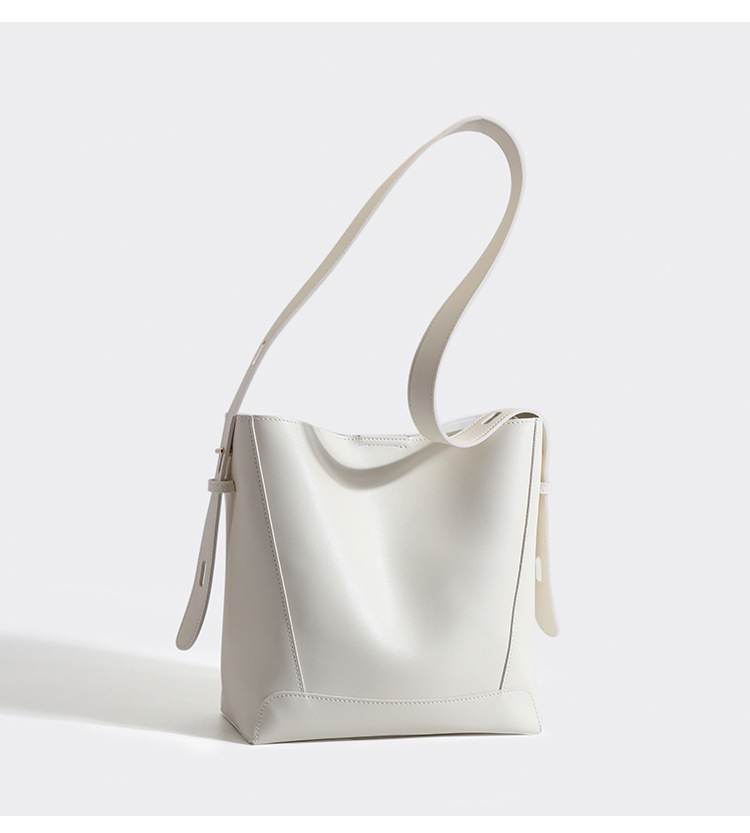 Borsa a secchiello da donna, borsa da donna, borsa a secchiello di grande capacità, borsa da donna, borsa a tracolla singola, borsa diagonale retrò_voghion.com