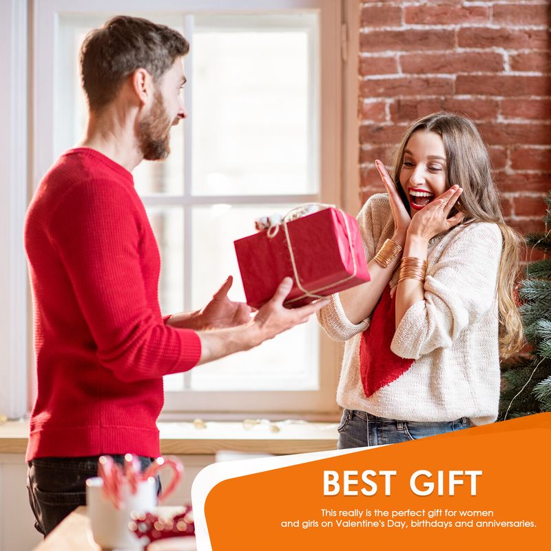 Vanity Mirror With 12 Lights LED 3 Color Light Hollywood Makeup Mirror_voghion.com