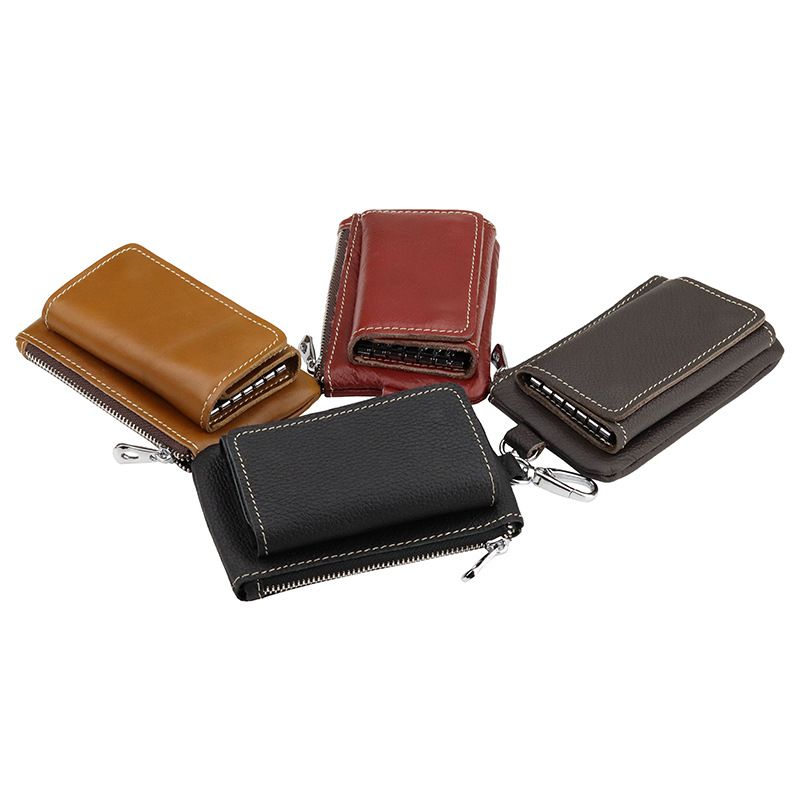 Wallet Genuine Leather 2025 New Key First Layer Cowhide Coin Purse Multifunctional Integrated Bag Simple Card Holder_voghion.com