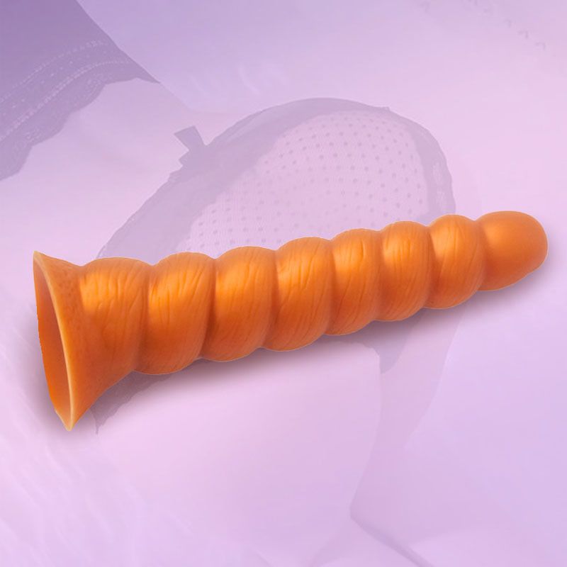 4/5,5/6,5 cm Spiralbohrer Flüssigsilikon Weiche Dildos Butt Plug Analerweiterung Masturbationsgerät für Männer Back Court S_voghion.com