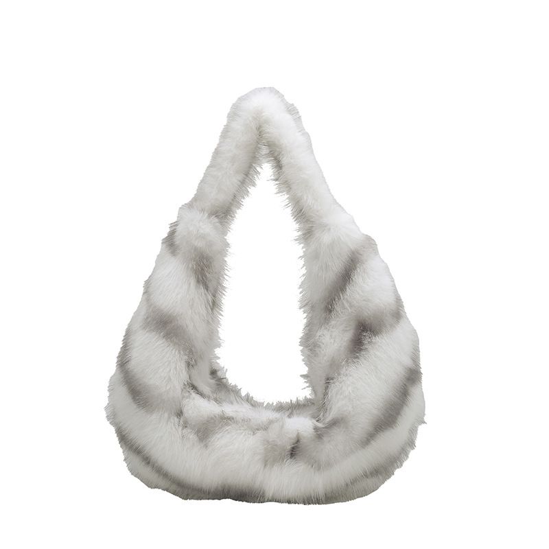 Nuova borsa da viaggio calda e versatile in peluche, con tracolla singola in pelliccia di alta qualità, in stile Hot Girl_voghion.com