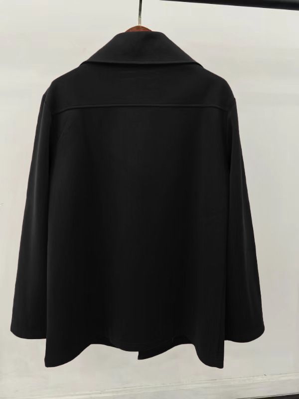 Spring And Autumn British American Style Men's Mid-Length Double-Breasted Slim Fit Turn-Down Collar Trench Coat_voghion.com