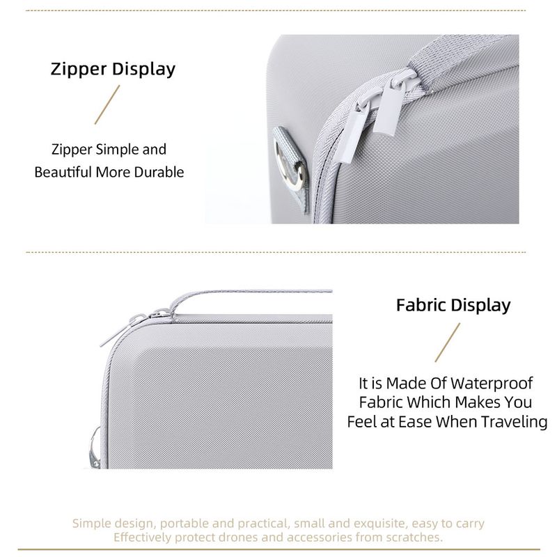 3 borse da viaggio portatili antiurto rigide con tracolla singola per DJI Neo, custodia portaoggetti e accessori_voghion.com
