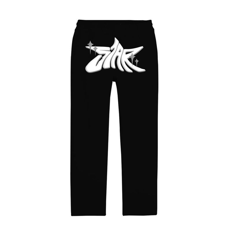 Conjunto de sudadera y pantalón deportivo para hombre con estampado de letras llamativas: sudadera y pantalón unisex extragrandes para un look informal._voghion.com