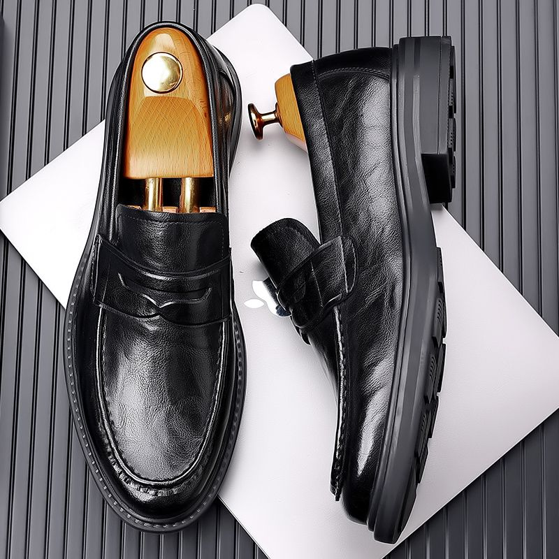 Marke Business Gentleman Arbeit Oxford Schuhe, Lederschuhe_voghion.com