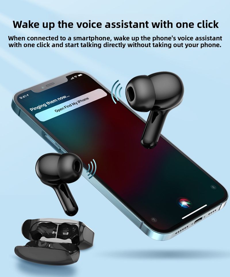 【Hohe Qualität】 2025 Neue TWS Bluetooth-Ohrhörer Privates Modell Digitalanzeige 5.3 Version Kompakt Komfortabel Kabellos_voghion.com