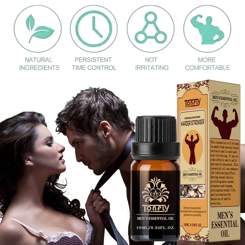 Toy Men's Care Intimmassageöl Natürlicher Pflanzenextrakt 10ml_voghion.com