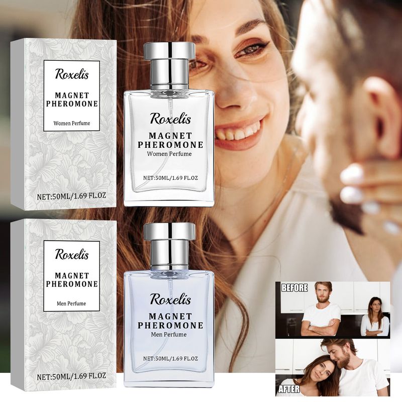Magnetic pheromone perfume, lasting elegant, natural fragrance, not pungent, men's and women's charming dating perfume_voghion.com