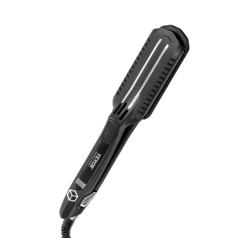 Display - LCD Titanium Dual Temp Levels Infrared Flat Straightener 19 Straightener Hair Iron 1.5-inch And Iron With Hair Flat_voghion.com