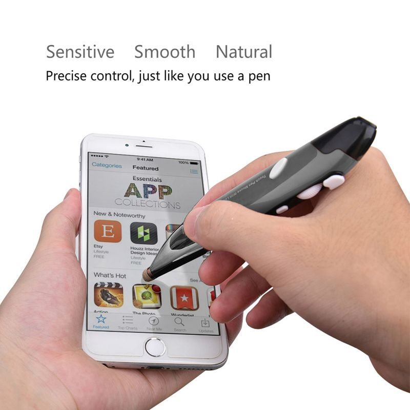 Farfi PR-06 Universal 4 Tasten 1600DPI 2,4 GHz Wireless Stylus Pen Maus für PC Smart TV_voghion.com