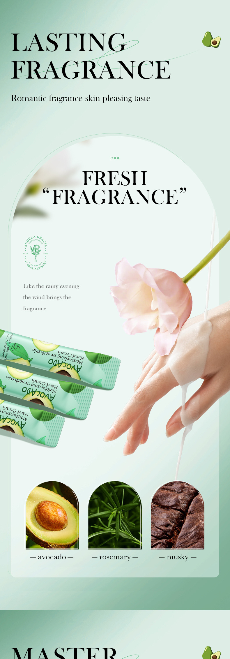 Herbst und Winter Heißer Verkauf Handcreme Box SADOER Avocado Honig Pfirsich Grapefruit Feuchtigkeitsspendende Handcreme_voghion.com