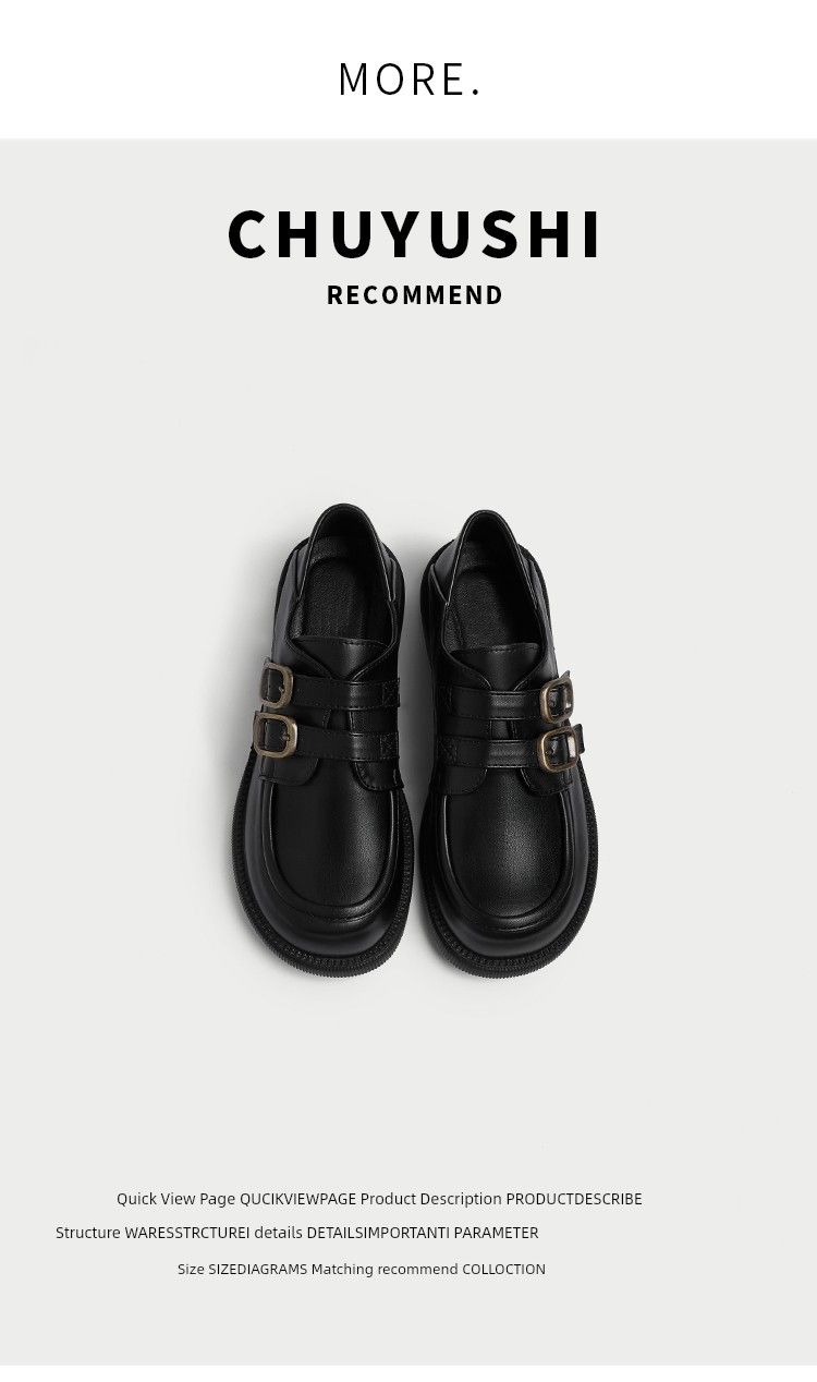 Uzvelkamie Chuyushi Retro mokasīni melnā krāsā_voghion.com