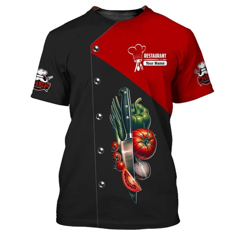 T-shirt respirant à manches courtes et col rond avec nom imprimé en 3D, style Harajuku, modèle 2025_voghion.com