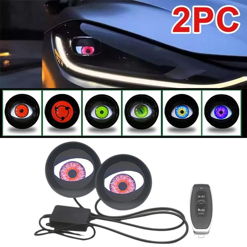 Devil's LED Heißer Verkauf Goryeo Eagle's Eye Licht Modifizierte General Motors Motorrad Objektiv Scheinwerfer Multi Modus_voghion.com