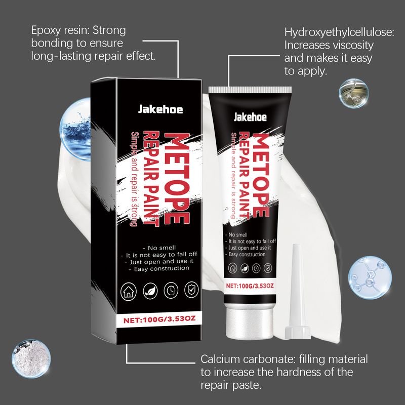 Wandreparaturpaste, Wandrenovierungsabdeckung Dekontamination Wandfarbe abfallend Feuchtigkeitsbeständige Rissreparaturpaste_voghion.com