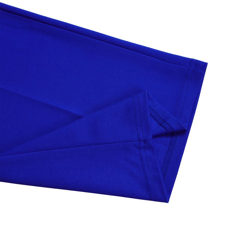 Damkläder Höstmode Enfärgad Snedkrage Topp Vida Ben Byxor Kostym_voghion.com
